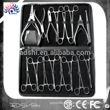 Body piercing tool kit perforated tool piercing tools set piercing kits